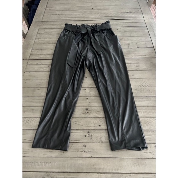 Ramy Brook Vegan Leather Marty Pants - Picture 4 of 4